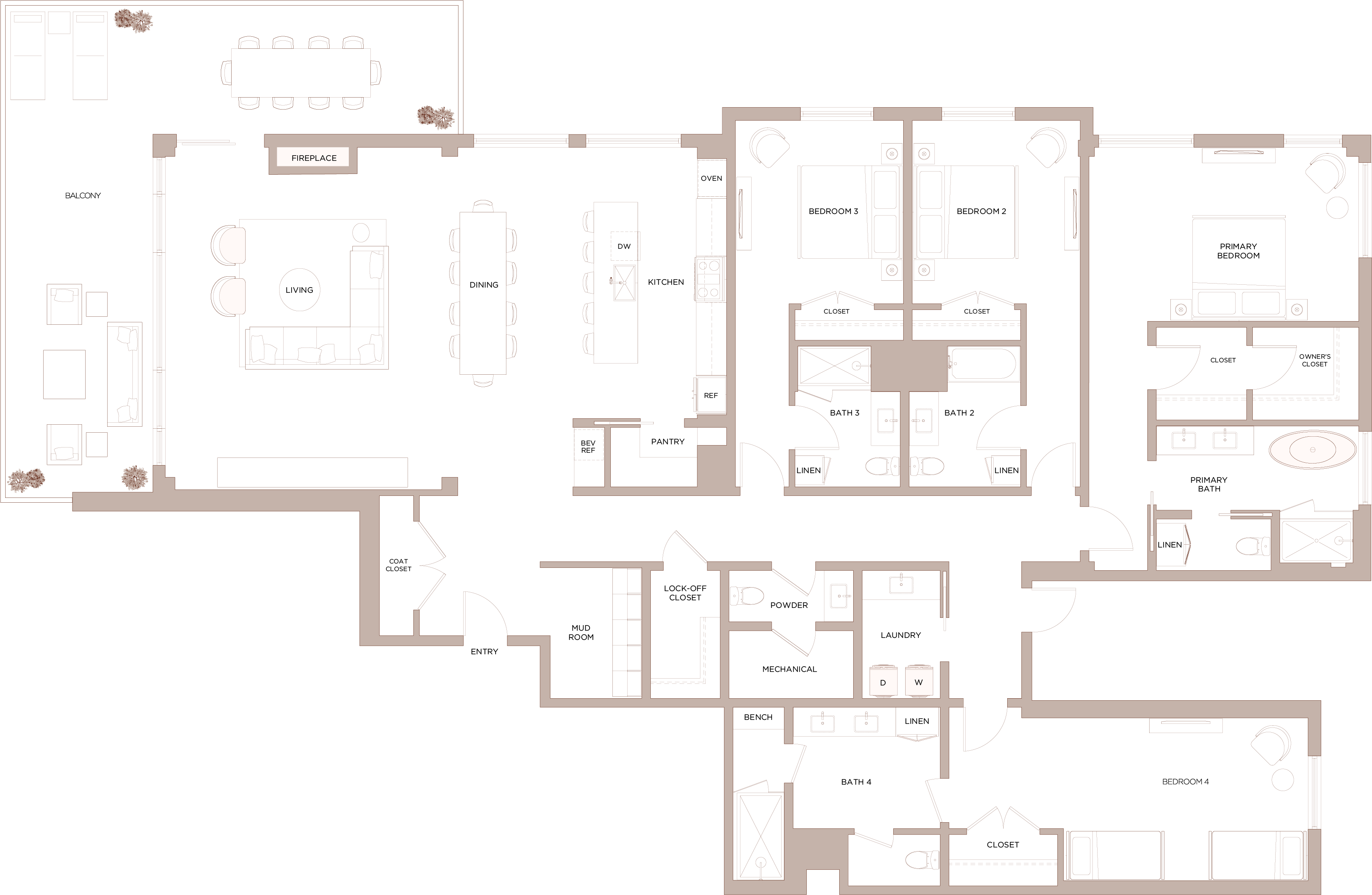 Plan B floor plan