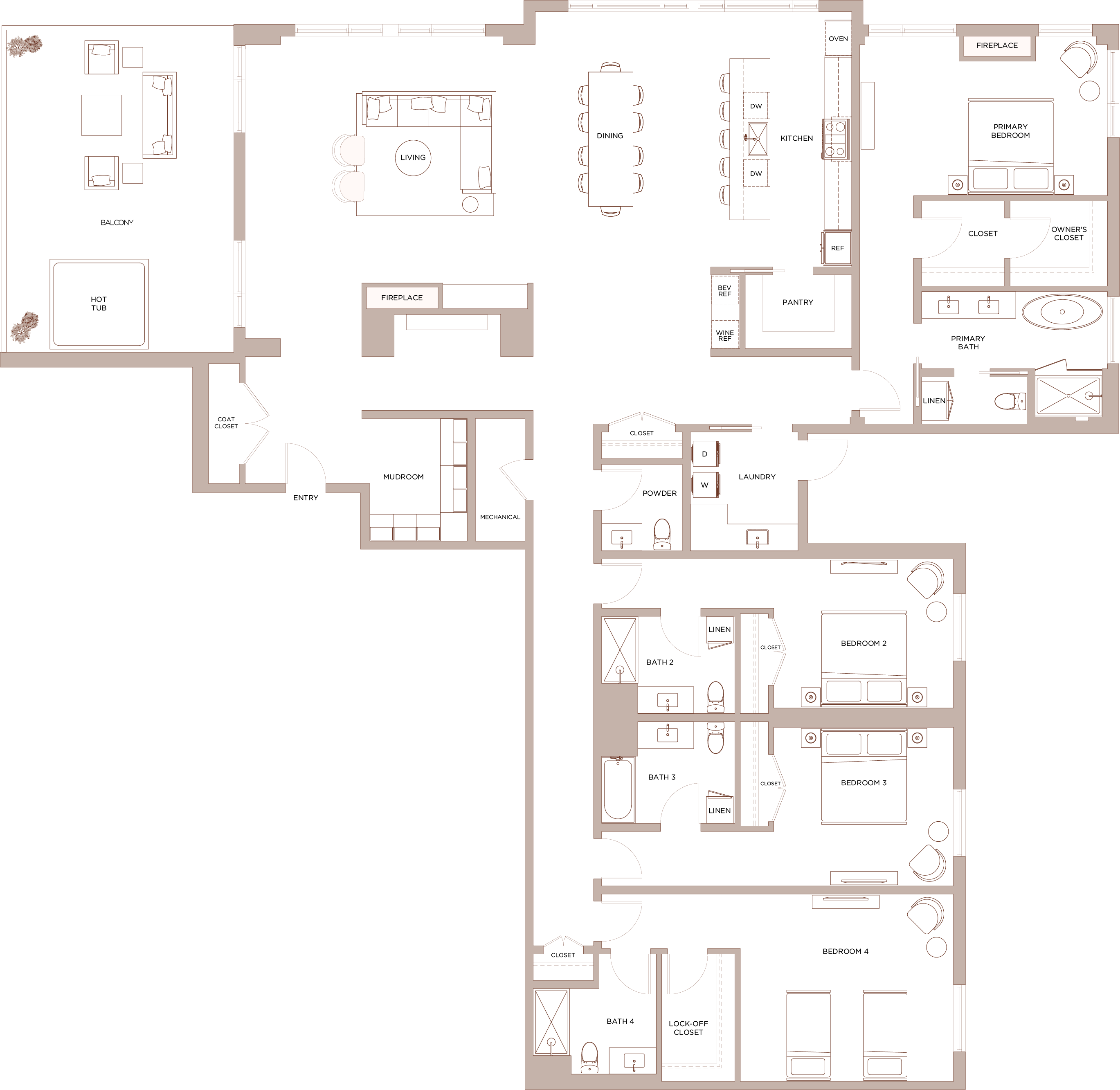Plan F floor plan