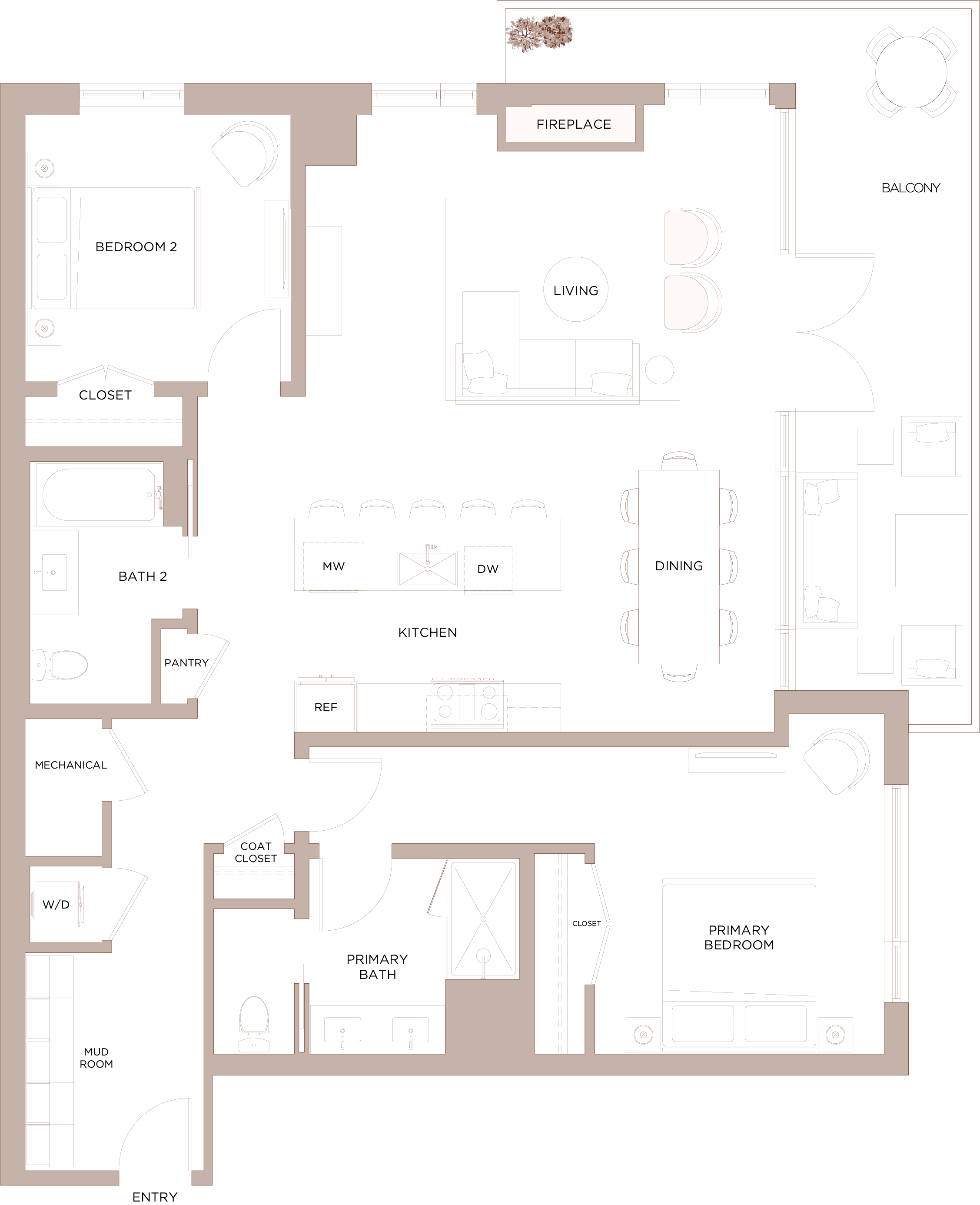 Plan J floor plan